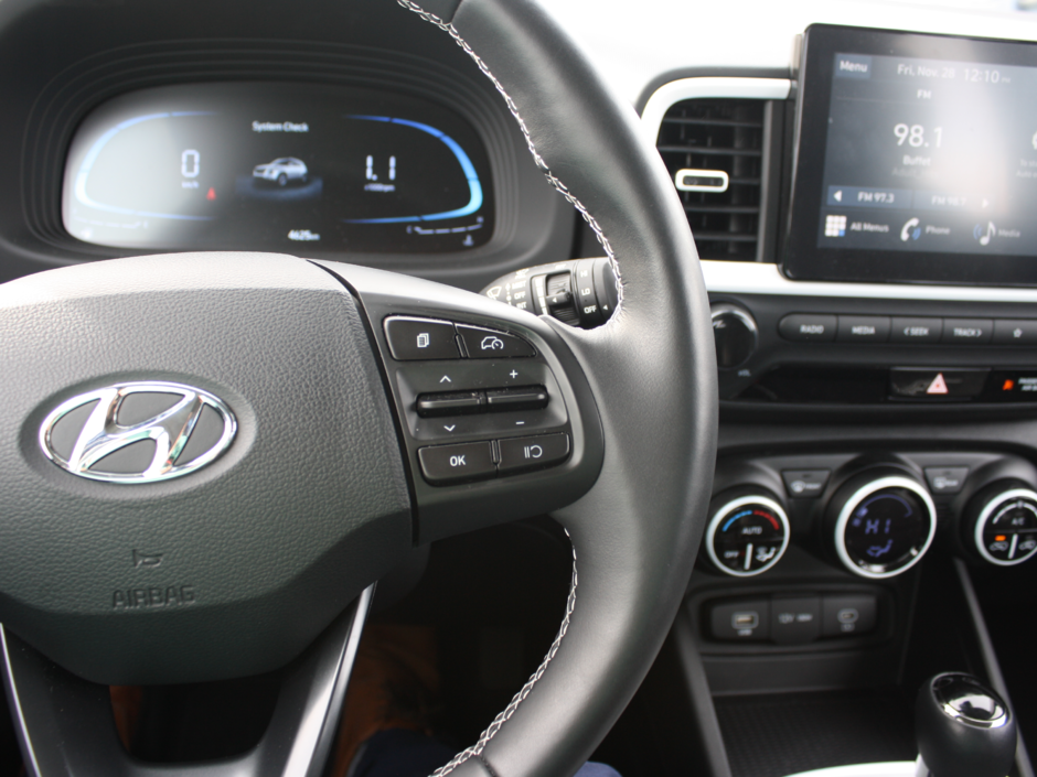 2025 Hyundai VENUE Ultimate - Black interior-12