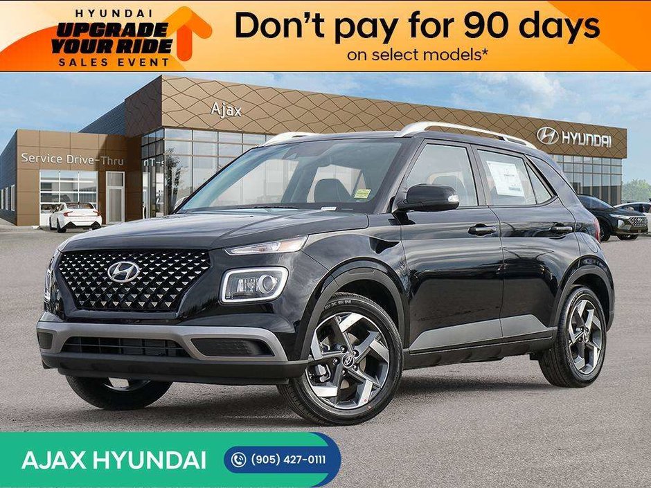 2026 Hyundai Venue Ultimate - Black interior-0