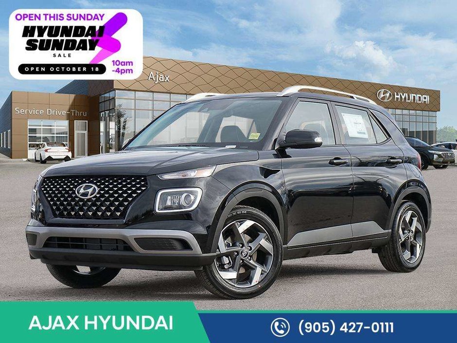 2026 Hyundai Venue Ultimate - Black interior-0