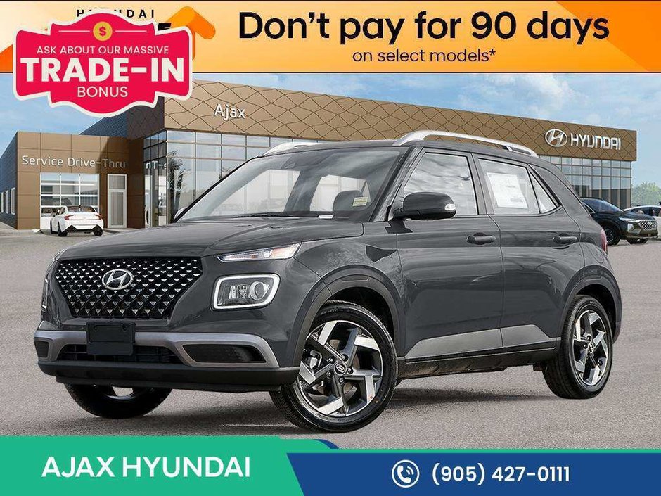 2026 Hyundai Venue Ultimate - Black interior-0
