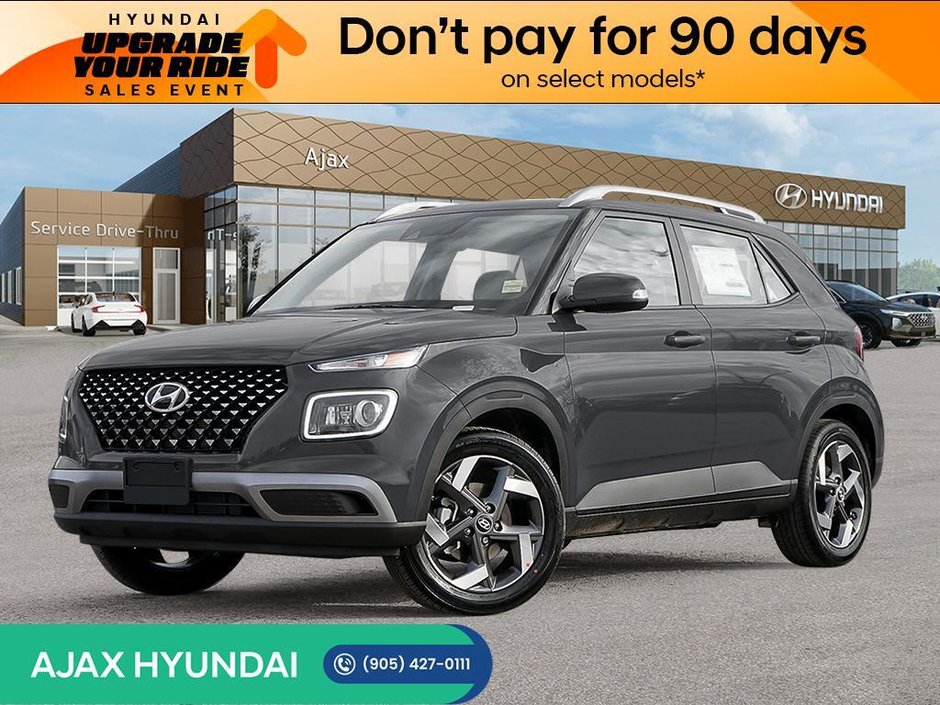 2026 Hyundai Venue Ultimate - Black interior-0