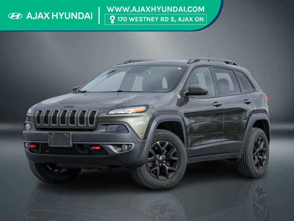 2015 Jeep Cherokee TRAILHAWK ONE OWNER NO ACCIDENT-0