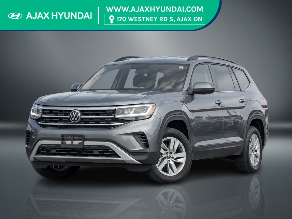 2022 Volkswagen Atlas TRENDLINE AWD NO ACCIDENT-0