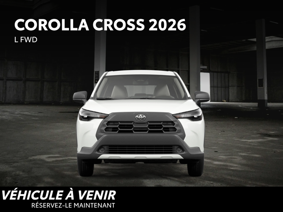 2026 Toyota Corolla Cross L FWD-2
