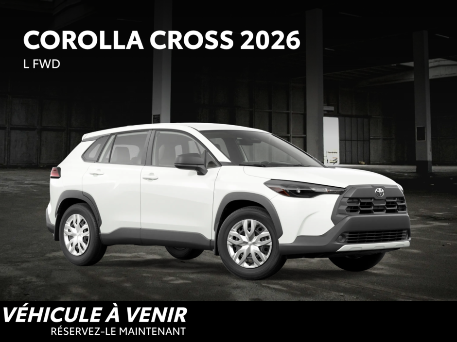2026 Toyota Corolla Cross L FWD-4