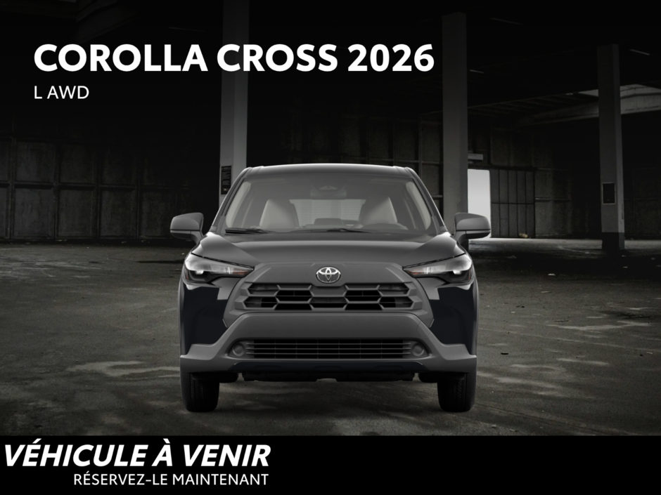 2026 Toyota Corolla Cross L AWD-2
