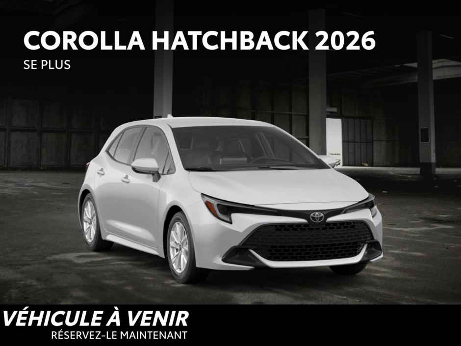 2026 Toyota Corolla Hatchback SE Plus-3