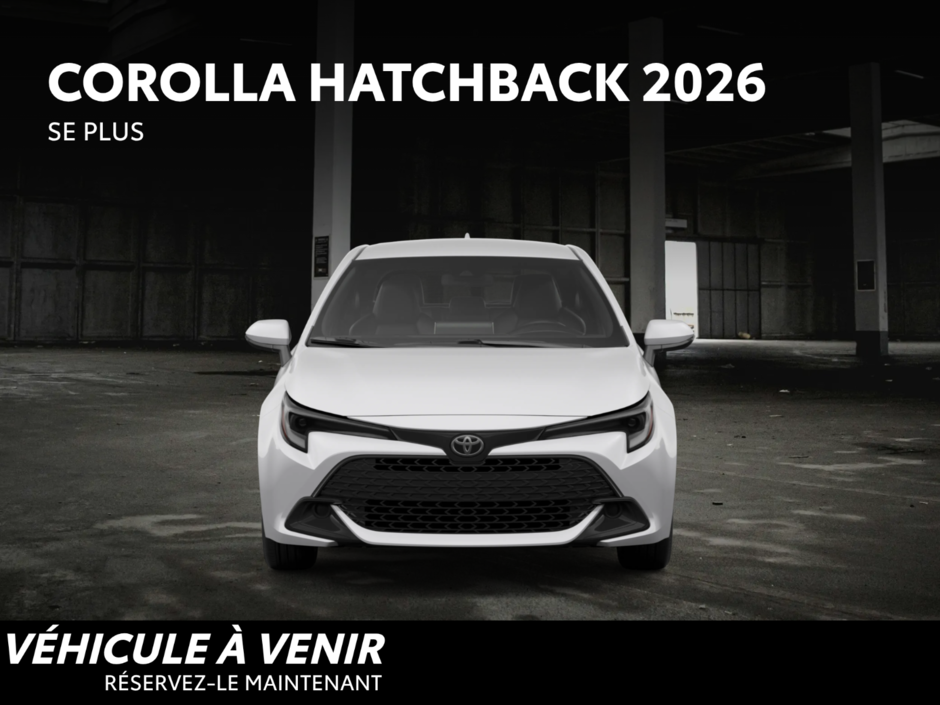 2026 Toyota Corolla Hatchback SE Plus-2