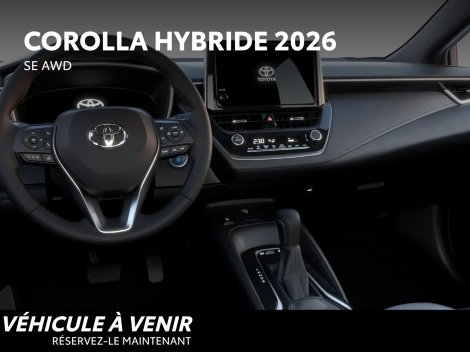 2026 Toyota Corolla Hybrid SE AWD-8