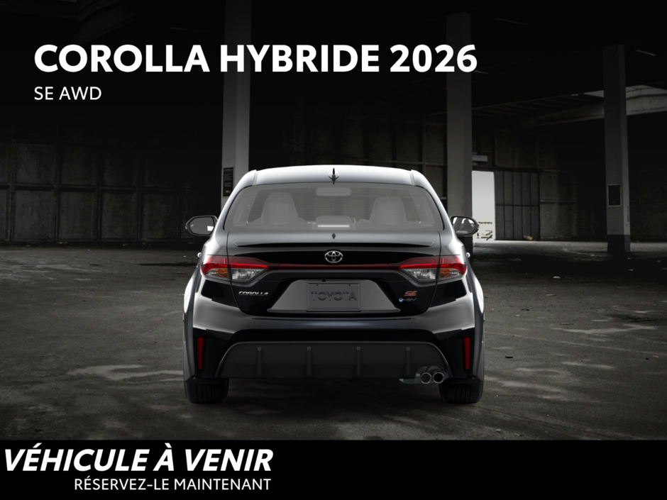 2026 Toyota Corolla Hybrid SE AWD-6