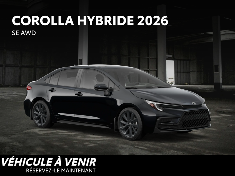 2026 Toyota Corolla Hybrid SE AWD-4