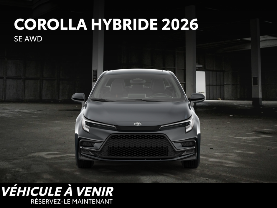 2026 Toyota Corolla Hybrid SE AWD-2