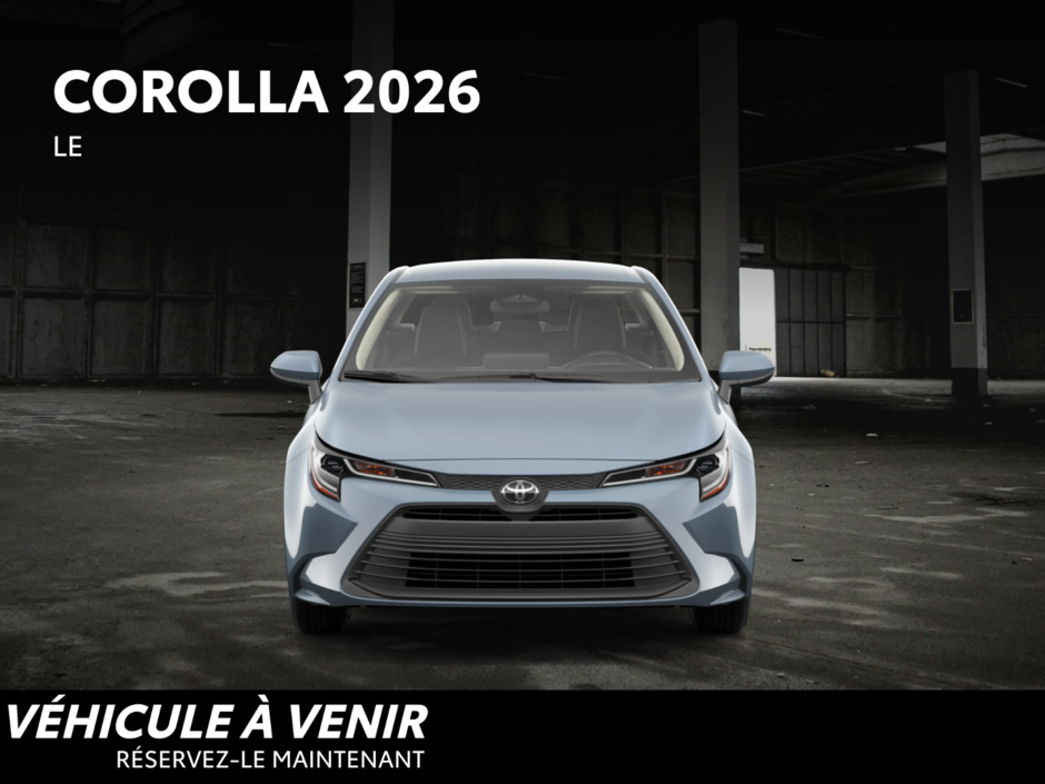 2026 Toyota Corolla LE-2