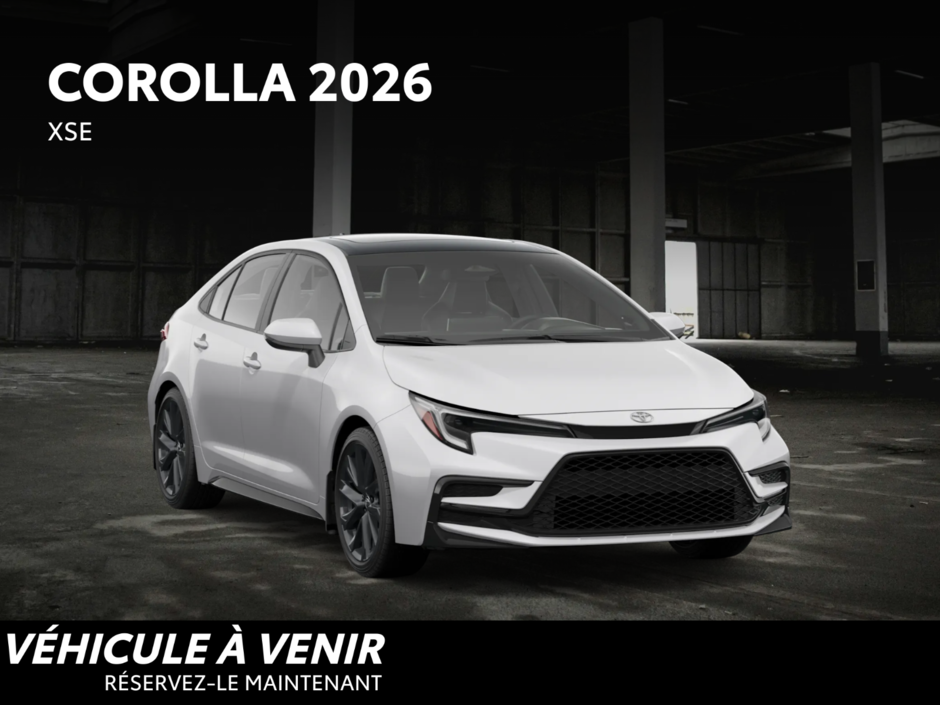 2026 Toyota Corolla XSE-3