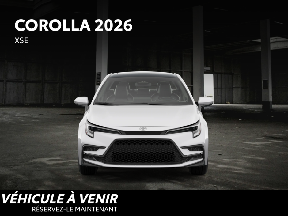 2026 Toyota Corolla XSE-2