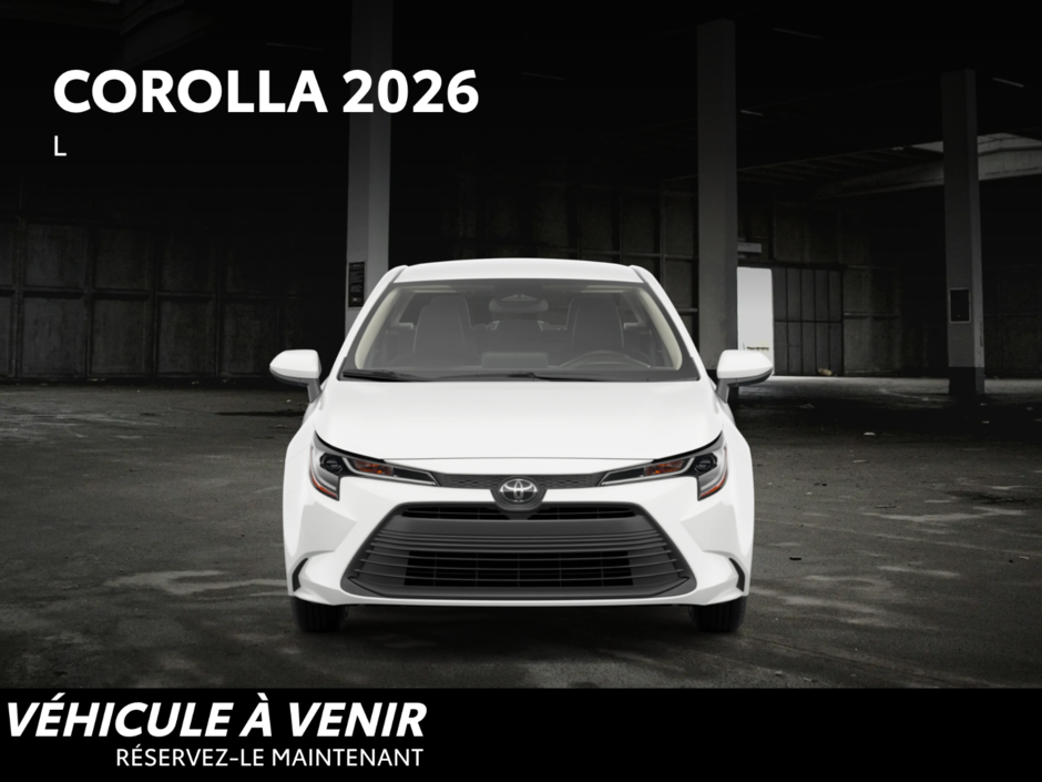2026 Toyota Corolla L-2