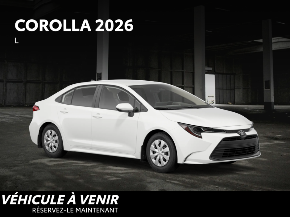 2026 Toyota Corolla L-4