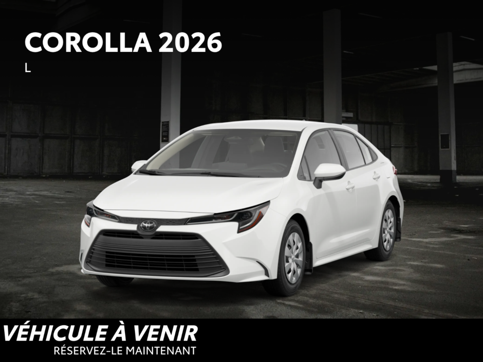2026 Toyota Corolla L-1