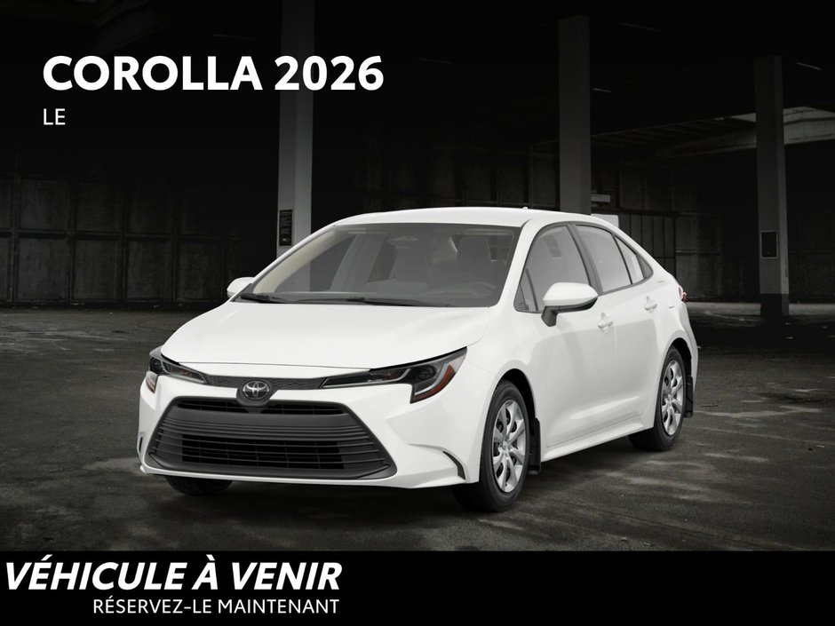 2026 Toyota Corolla LE-1