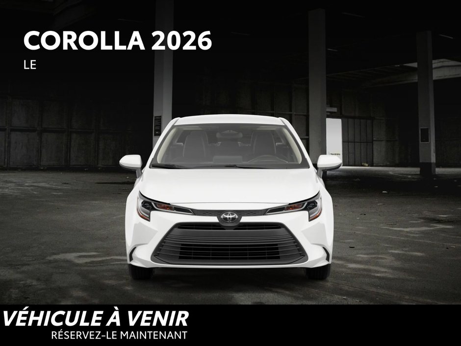 2026 Toyota Corolla LE-2