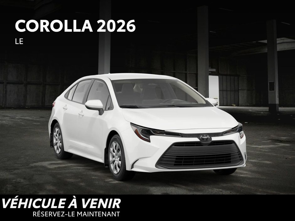 2026 Toyota Corolla LE-3