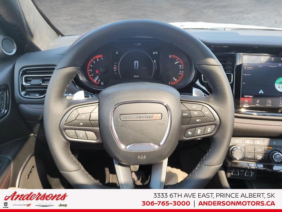 2024 Dodge Durango R/T PLUS HEATED SEATS, STEERING WHEEL & REMOTE START!