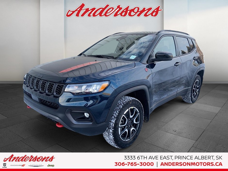 2026 Jeep Compass TRAILHAWK Panoramic Sunroof / Alpine Stereo / Trailer Tow Group