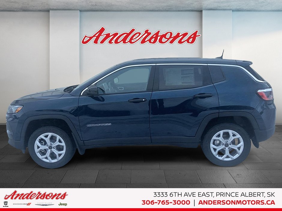 2026 Jeep Compass SPORT Heated Seats / Selec-Terrain / 8.4-Inch Display