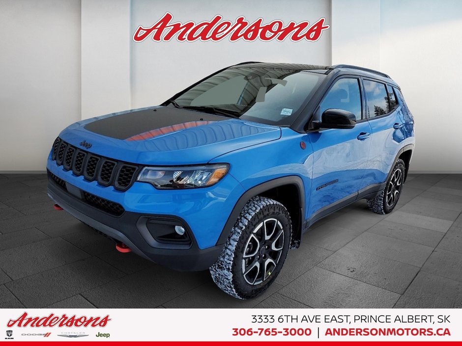 2026 Jeep Compass TRAILHAWK Panoramic Sunroof / Alpine Stereo / Trailer Tow Group