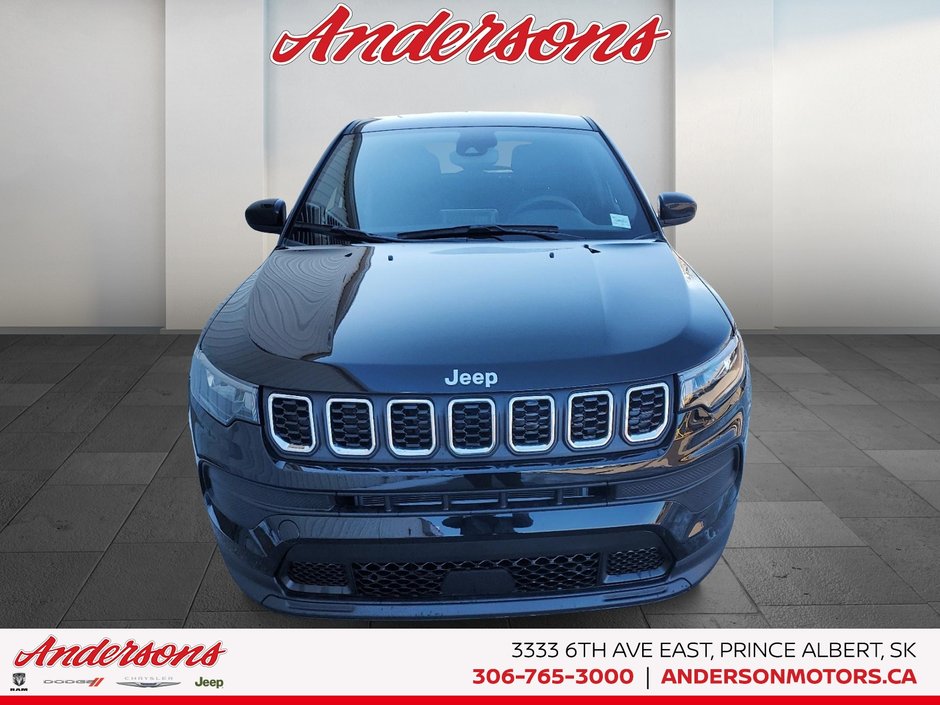 2026 Jeep Compass SPORT Heated Seats / Selec-Terrain / 8.4-Inch Display