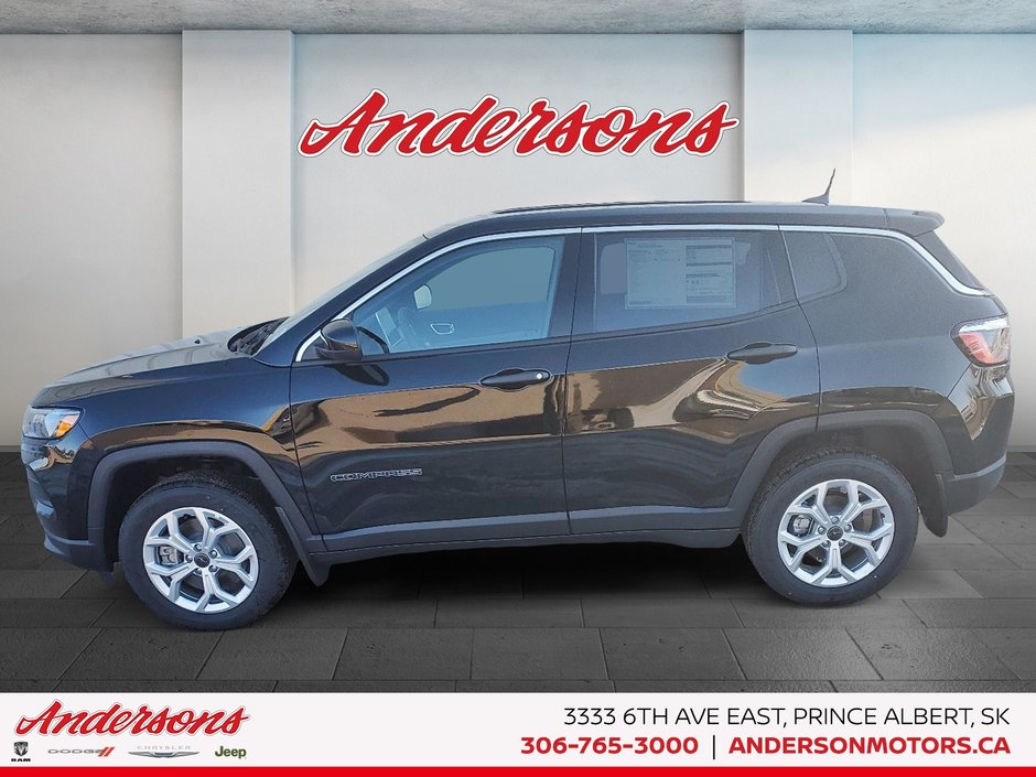 2026 Jeep Compass SPORT Heated Seats / Selec-Terrain / 8.4-Inch Display