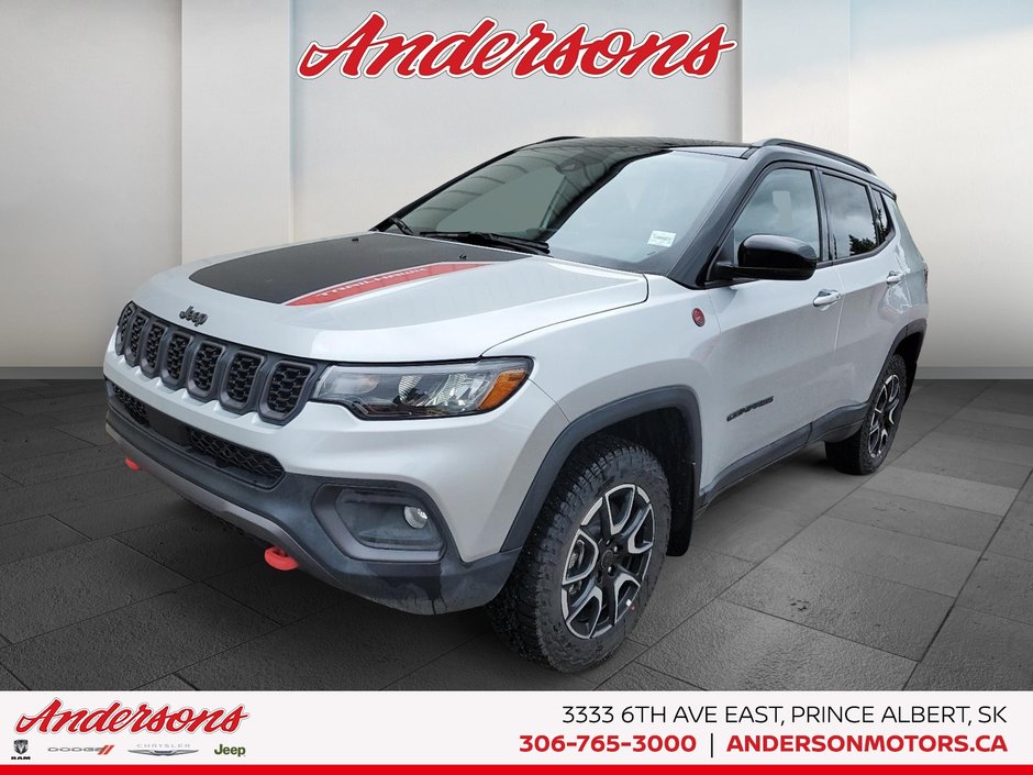 2026 Jeep Compass TRAILHAWK Panoramic Sunroof / Alpine Stereo / Trailer Tow Group