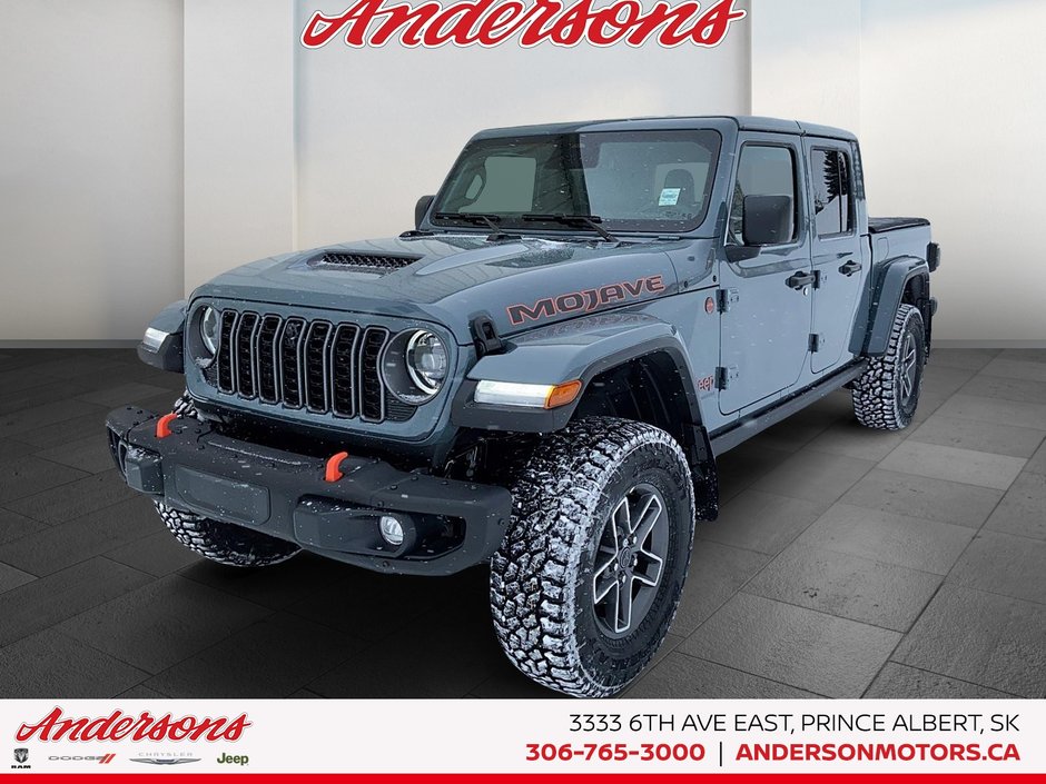 2026 Jeep Gladiator MOJAVE X Fox Performance Suspension / Rock Rails