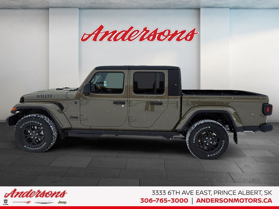 2026 Jeep Gladiator WILLYS Alpine Stereo / Proximity Key / Off-Road Plus Mode