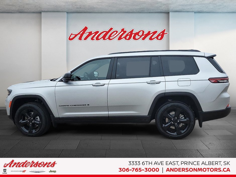 2025 Jeep Grand Cherokee L LIMITED Black Appearance / Luxury Tech Group / Panoramic Sunroof
