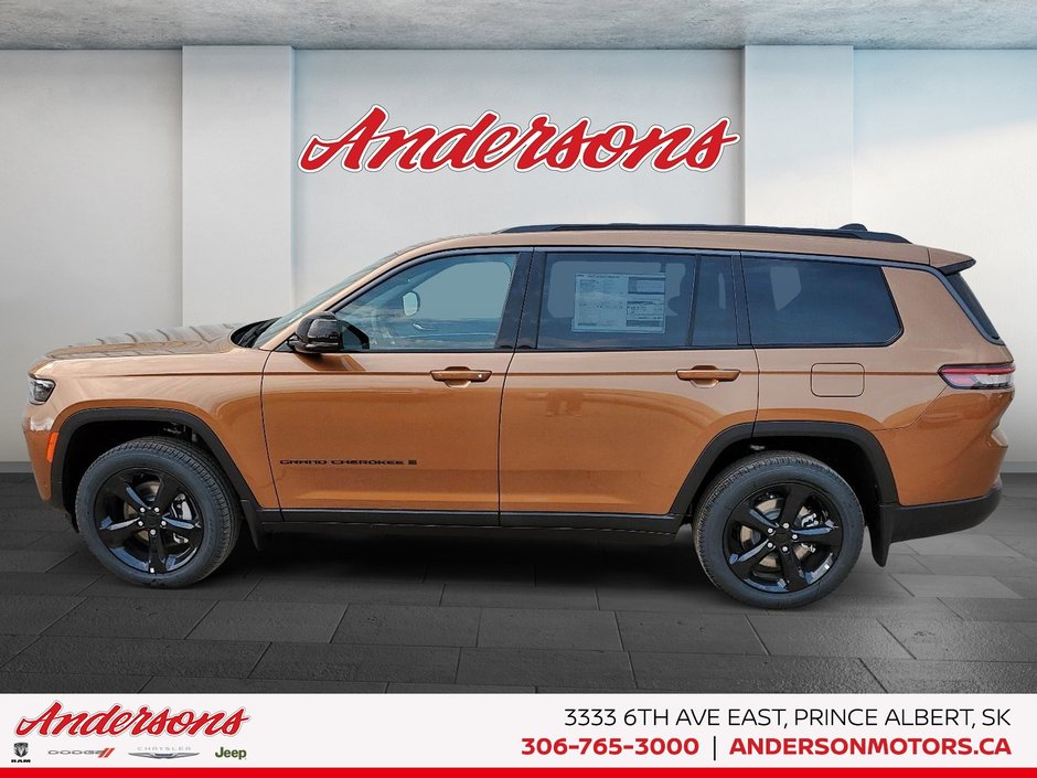 2026 Jeep Grand Cherokee L LIMITED 2.0L Turbo / 506-watt nine-speaker audio / Panoramic Roof