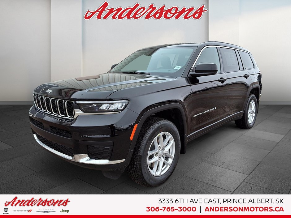 2026 Jeep Grand Cherokee L LAREDO X 3.6L Pentastar / ParkView & ParkSense / Heated Seats & Wheel