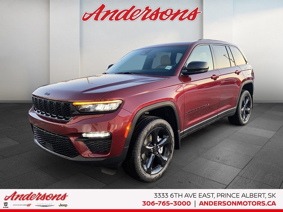 2025 Jeep Grand Cherokee LIMITED Black Appearance / Panoramic Sunroof / Heated Seats