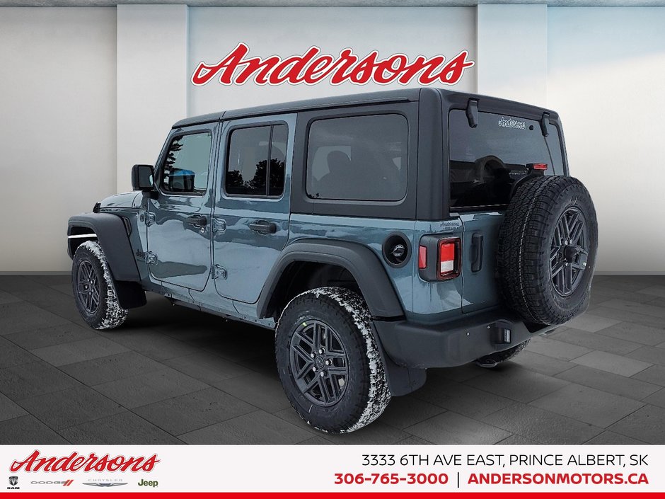 2025 Jeep WRANGLER 4-Door SPORT S Heated Seats / Remote Start