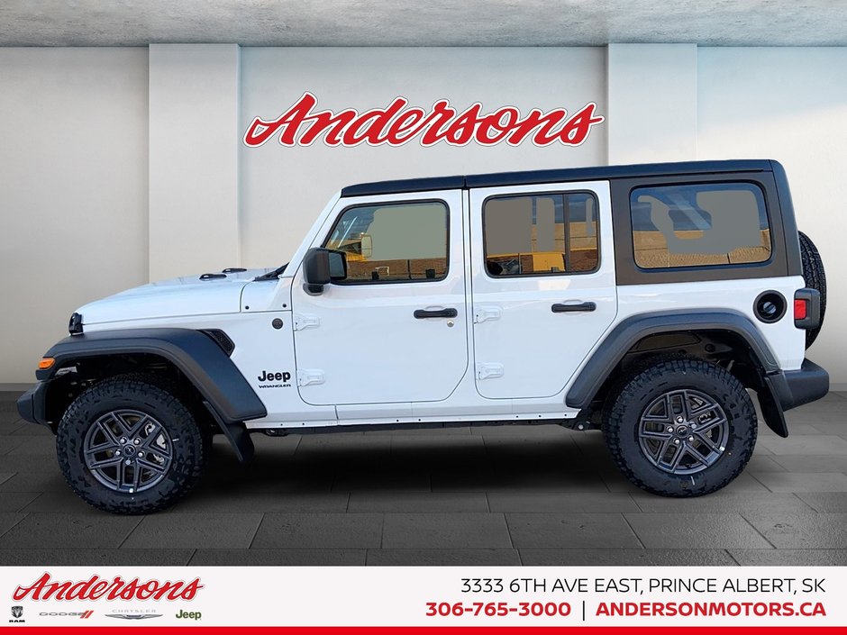 2026 Jeep Wrangler 4-Door SPORT S Advanced Cruise Control / Alpine Audio / Heated Seats & Steering