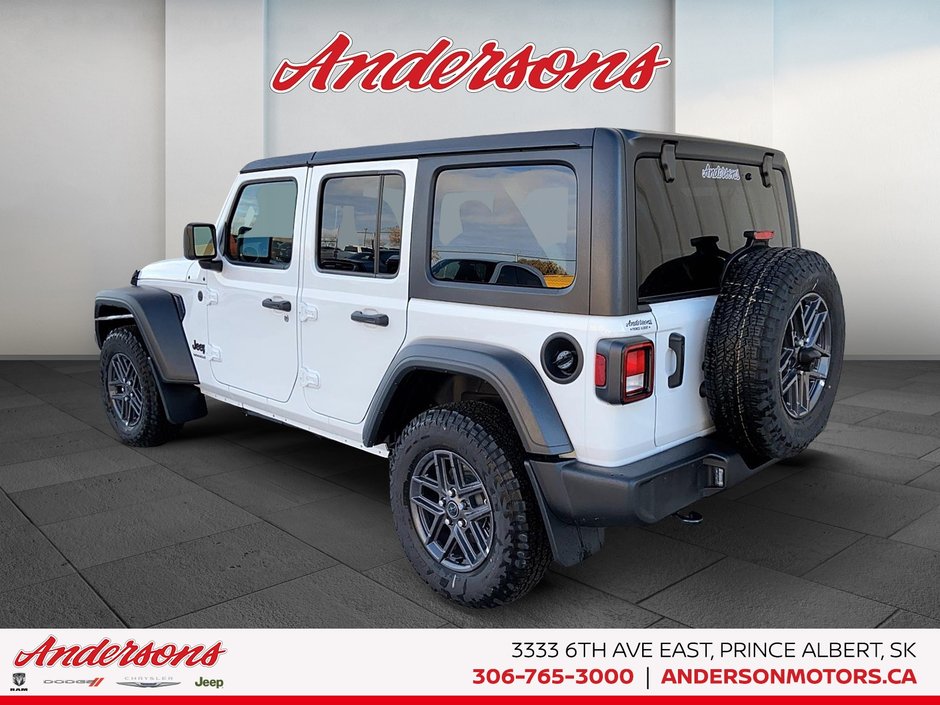 2026 Jeep Wrangler 4-Door SPORT S Advanced Cruise Control / Alpine Audio / Heated Seats & Steering