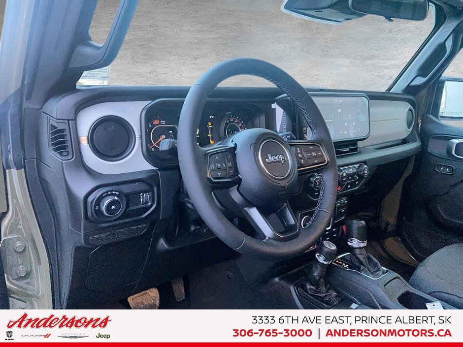 2026 Jeep Wrangler 4-Door WILLYS Heated Steering & Seats / Off-Road Package / Alpine Premium Rock Rails / Alpine Stereo