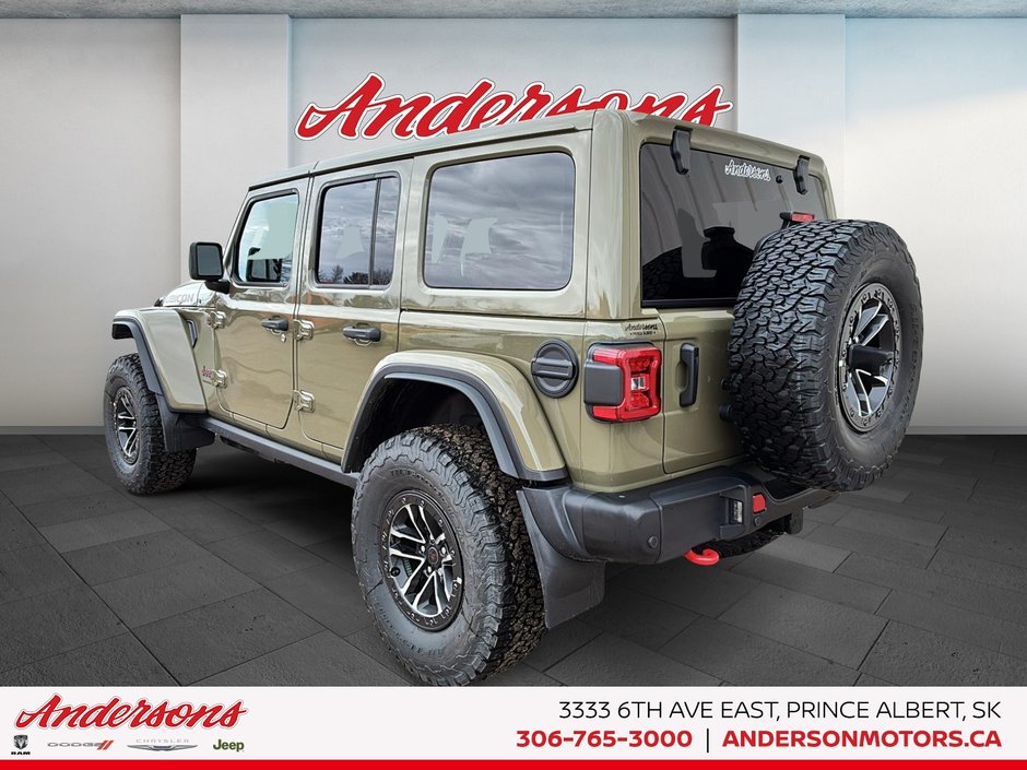 2026 Jeep Wrangler 4-Door RUBICON X 35-inch Tires / Steel Bumpers / 4:1 Rock-Trac