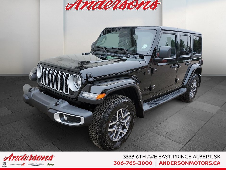 2026 Jeep Wrangler 4-Door SAHARA 3.6L Pentastar / Trail Camera / Alpine Audio