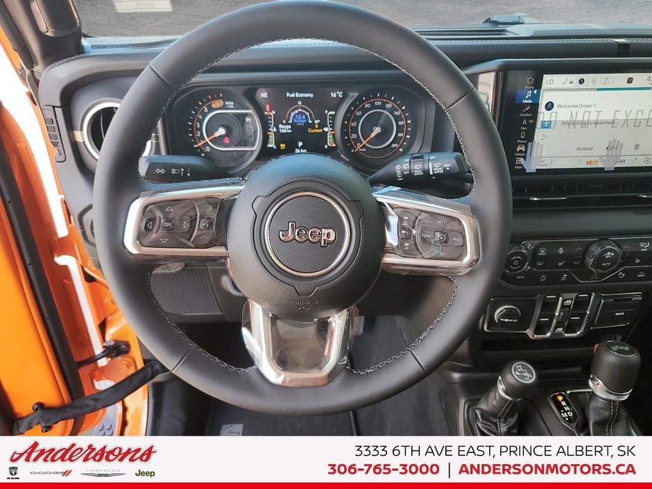 2026 Jeep Wrangler 4-Door SAHARA 3.6L V6 / 12.3-inch NAV / Alpine Audio