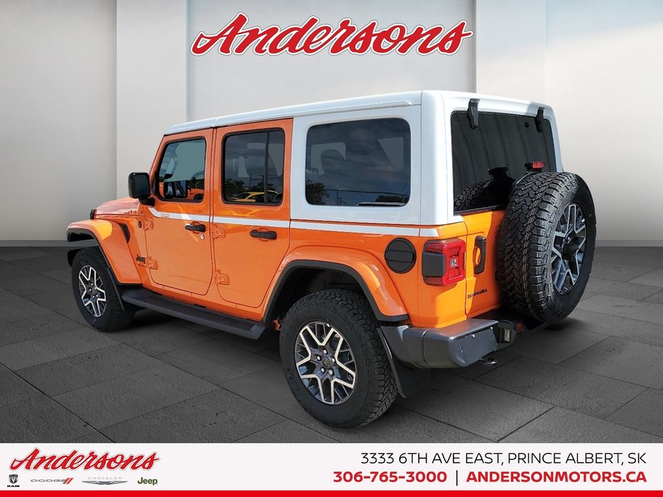 2026 Jeep Wrangler 4-Door SAHARA 3.6L V6 / 12.3-inch NAV / Alpine Audio
