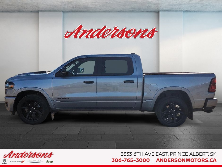 2025 Ram 1500 LARAMIE Night Edition / Heads-Up Display / Sunroof