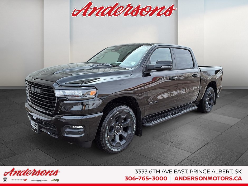 2026 Ram 1500 SPORT 3.0L Hurricane Twin Turbo I6 / Crew Cab / harman/kardon Audio / Ventilated Front Seats