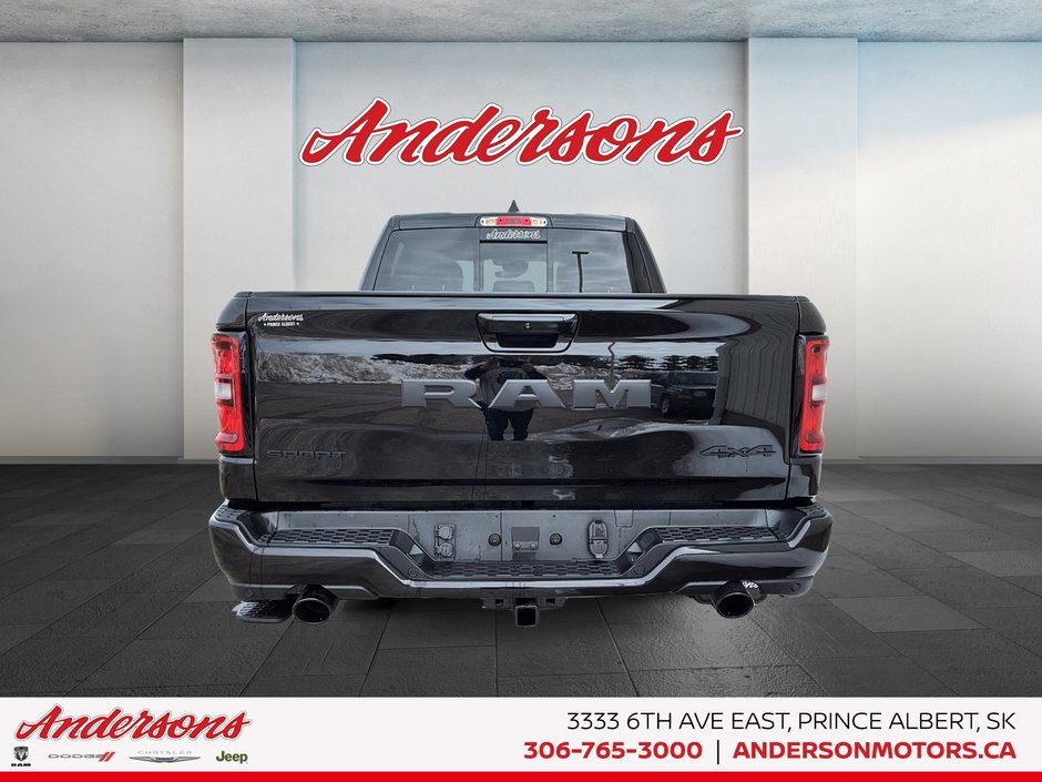2026 Ram 1500 SPORT 3.0L Hurricane Twin Turbo I6 / Crew Cab / harman/kardon Audio / Ventilated Front Seats