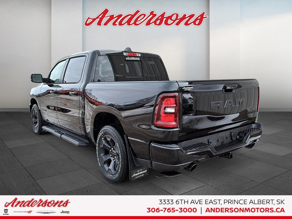 2026 Ram 1500 SPORT 3.0L Hurricane Twin Turbo I6 / Crew Cab / harman/kardon Audio / Ventilated Front Seats